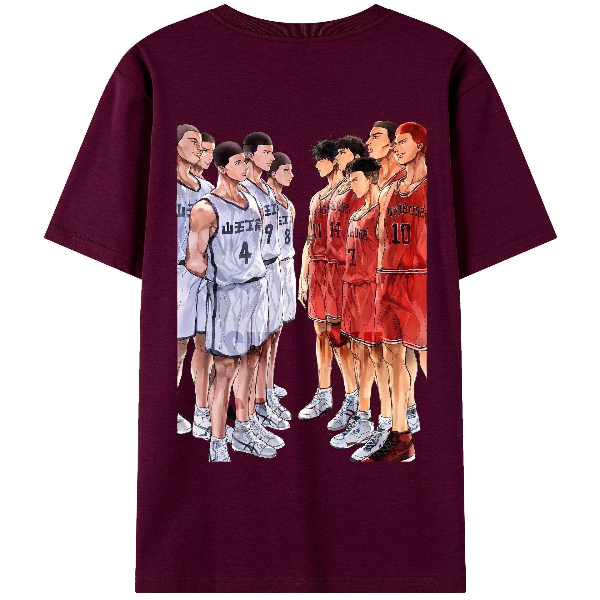 （画像用） SLAM DUNK／スラムダンク レディース半袖Tシャツ(バックプリント)